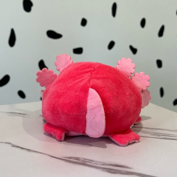Reversible Pink Axolotl Plushie From teeturtle.com - Picture 6 of 6